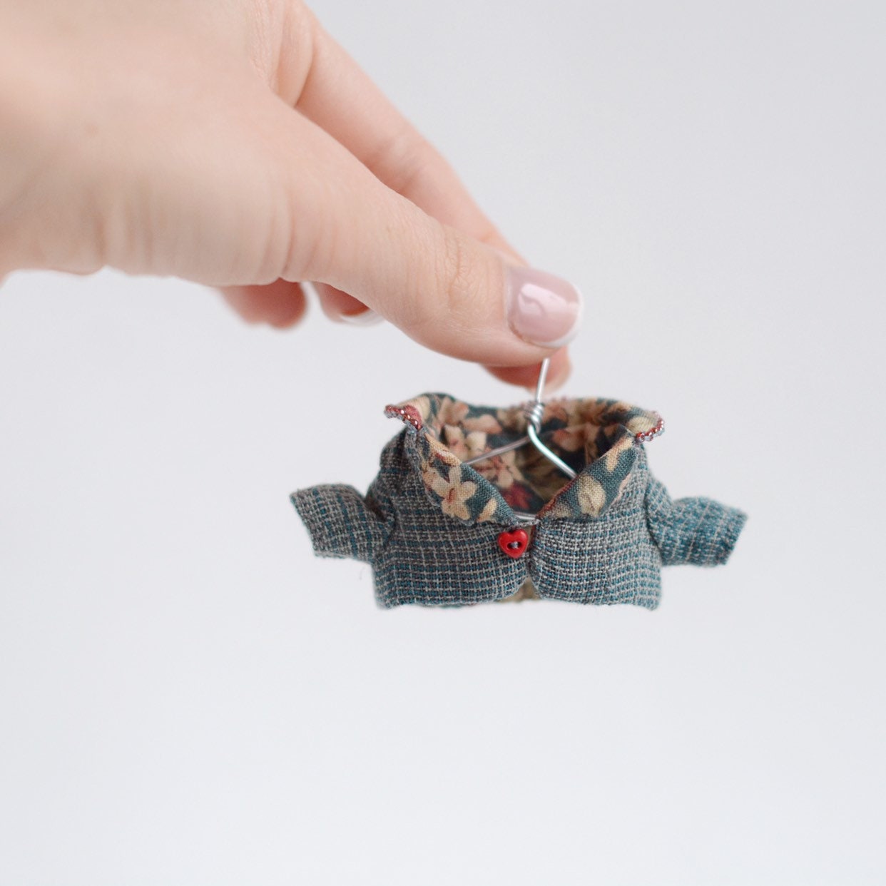 Miniature Jacket Tutorial DIY Toy Clothes PDF Pattern - 1st issue if TSminibears Atelier