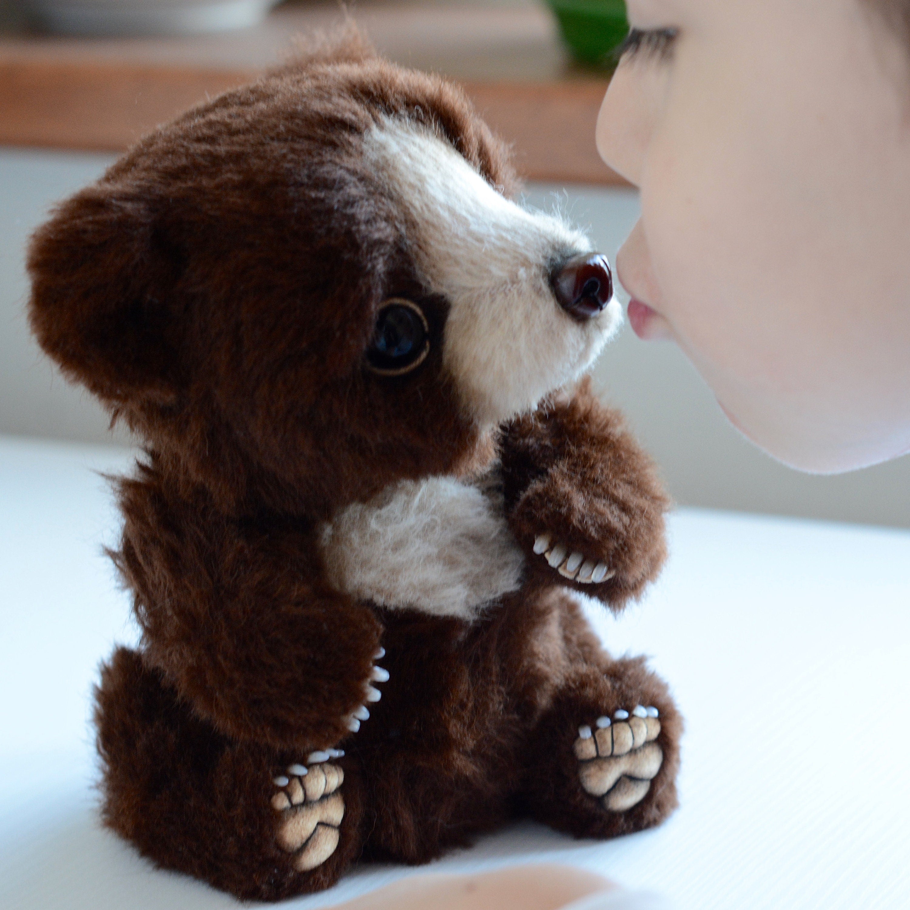 Sewing PATTERN PDF Mohair Alpaca bear, by Tatiana Scalozub, how to make teddy teddy bear step by step, diy teddy bear