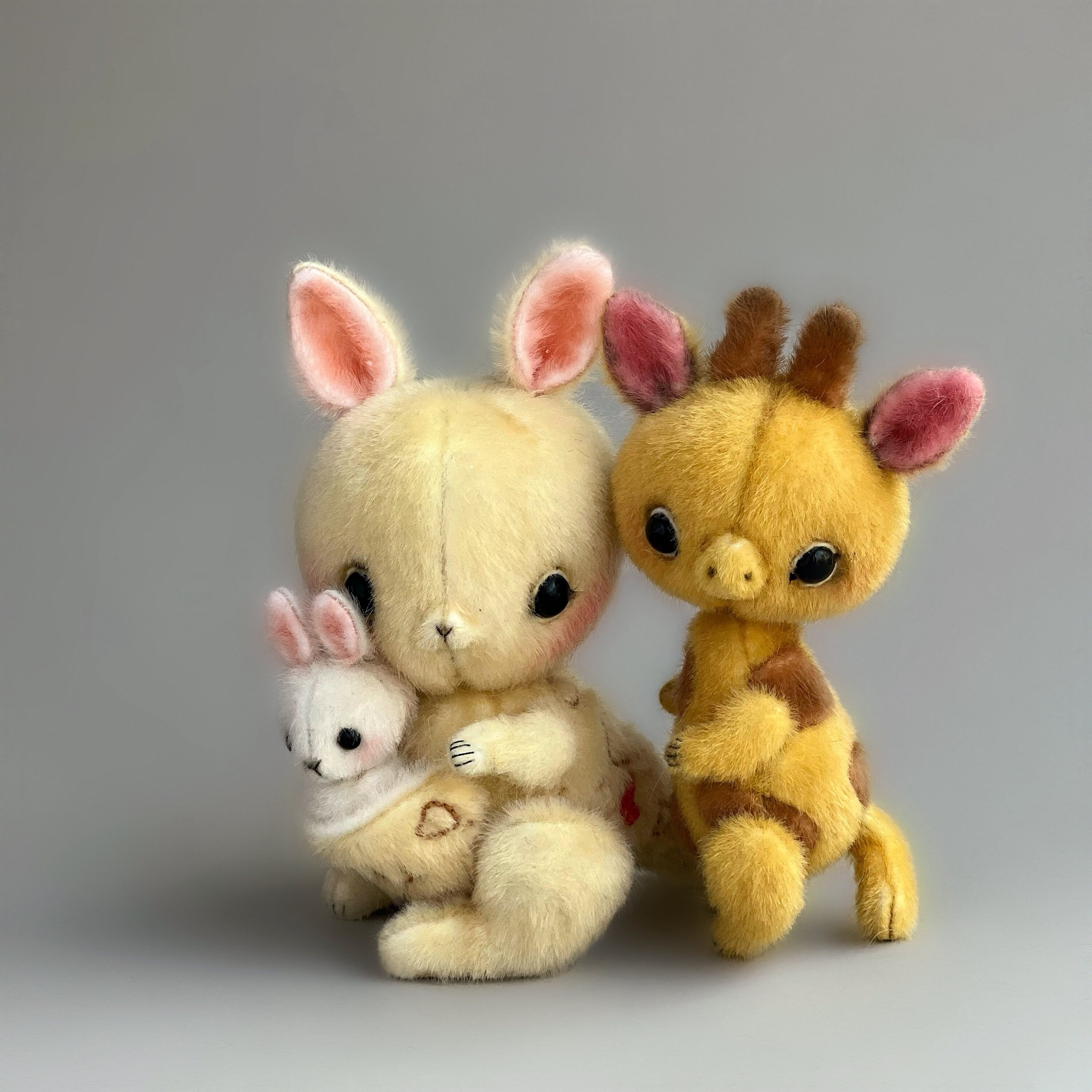 Kangaroo - PDF sewing pattern, artist pattern, stuffed toy tutorials, soft animal, soft toy diy craft kit for adults gift by TSminibears