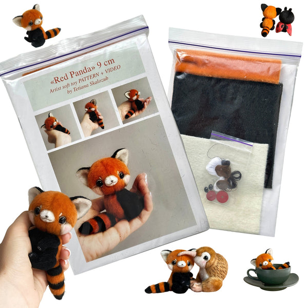 Red Panda Sewing KIT (International)