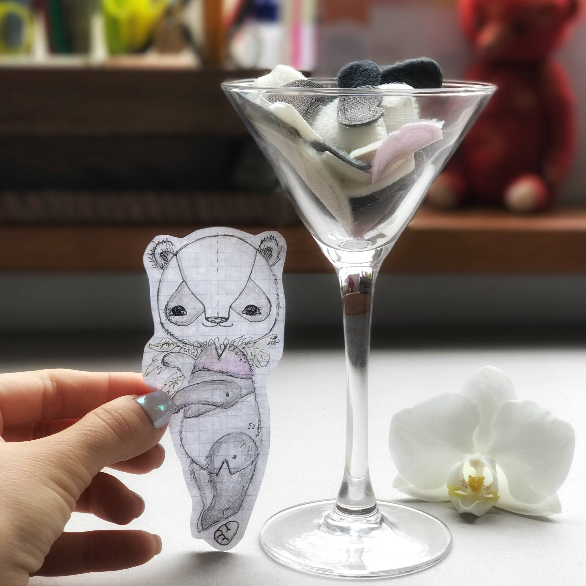 Anime Panda - Miniature PANDA PATTERN PDF Bonus Video Jointing, anime style pattern,  easy teddy bear pattern, cute micro panda tutorials