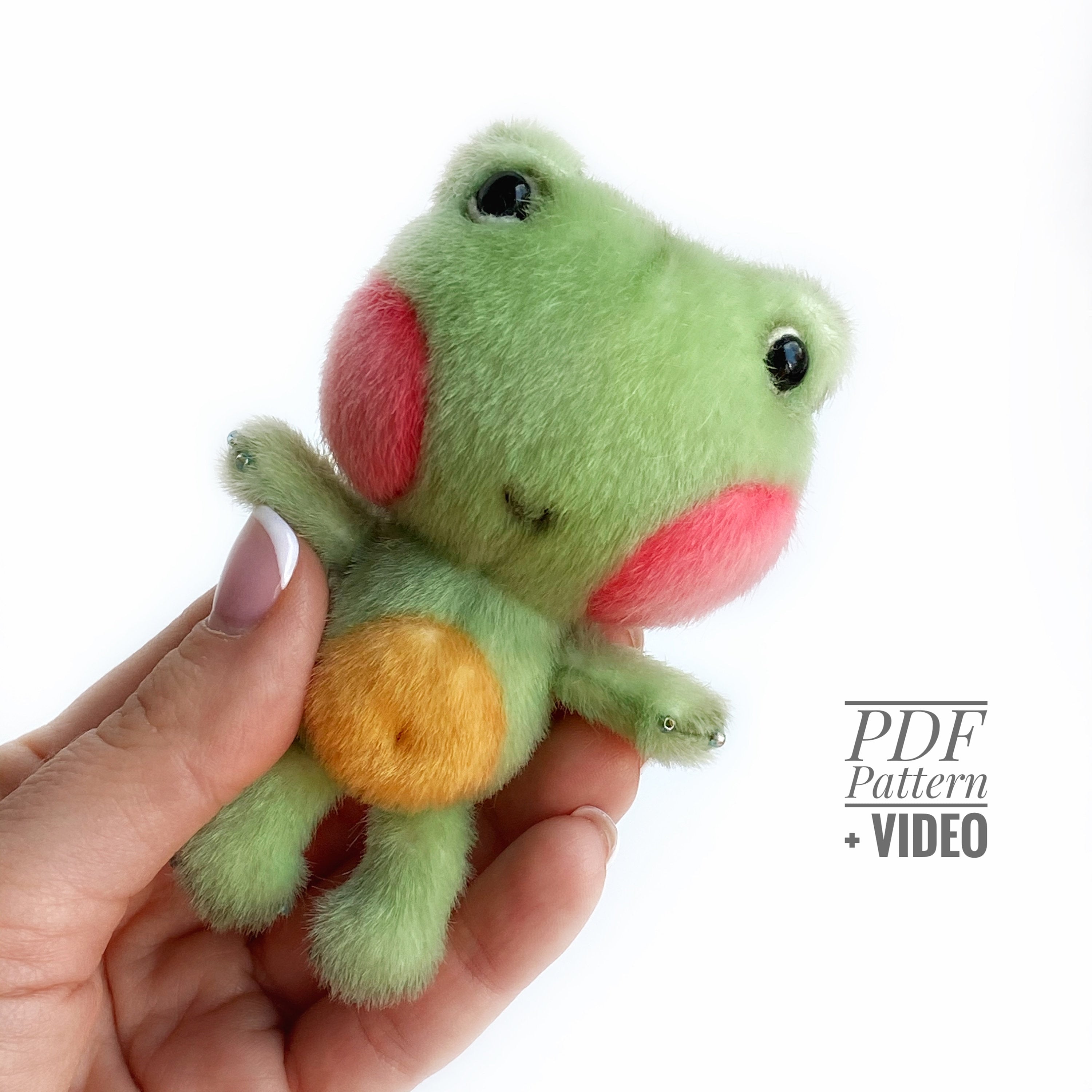 Frog - PDF sewing pattern + Video – TSminibears