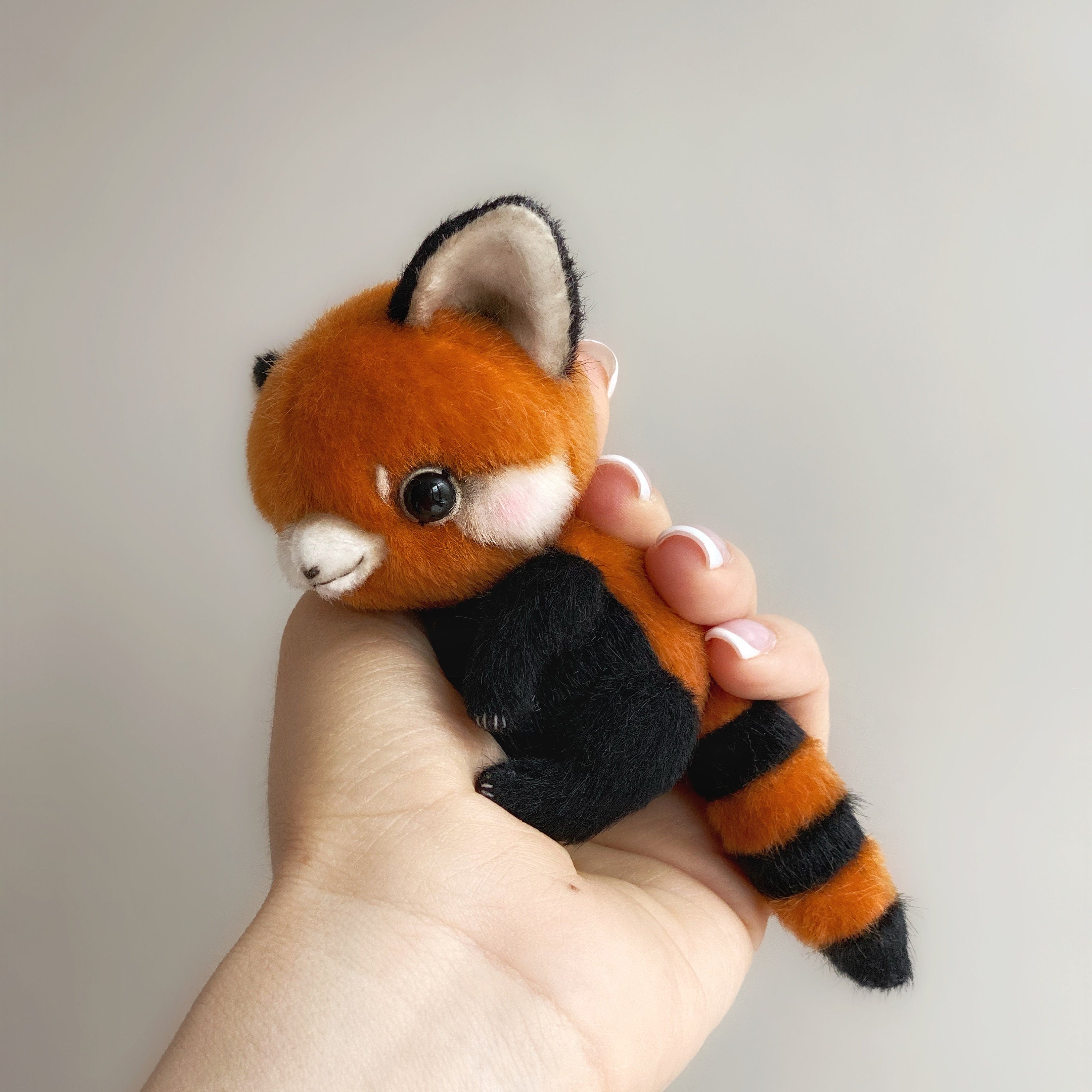 Red Panda PDF sewing pattern, Video tutorial, DIY stuffed toy pattern DIY toy, instant download pattern, softie red pattern by TSminibears