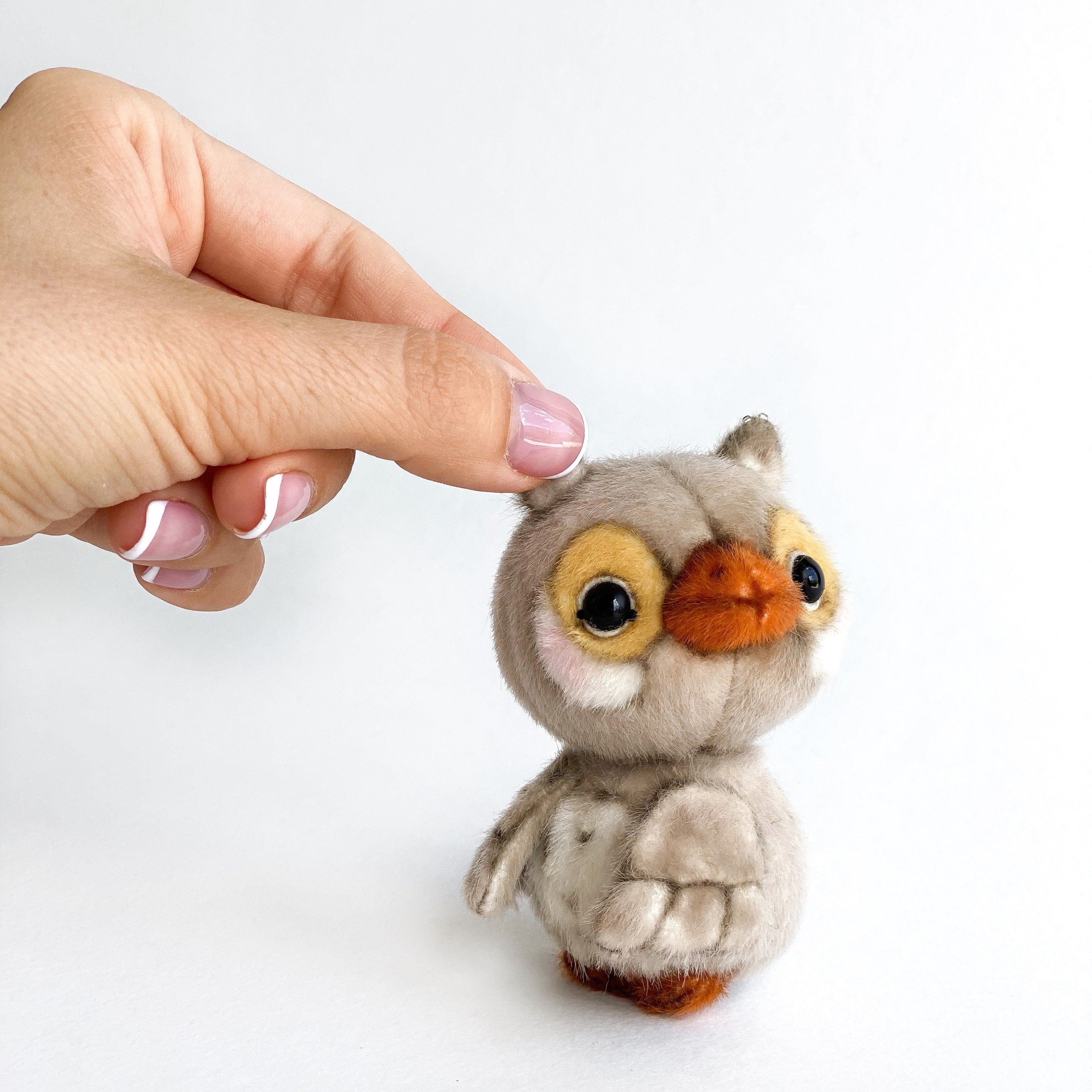 Owl PDF sewing pattern, Bird Video tutorial DIY stuffed toy pattern DIY toy kids toy pattern easy to sew for adults TSminibears