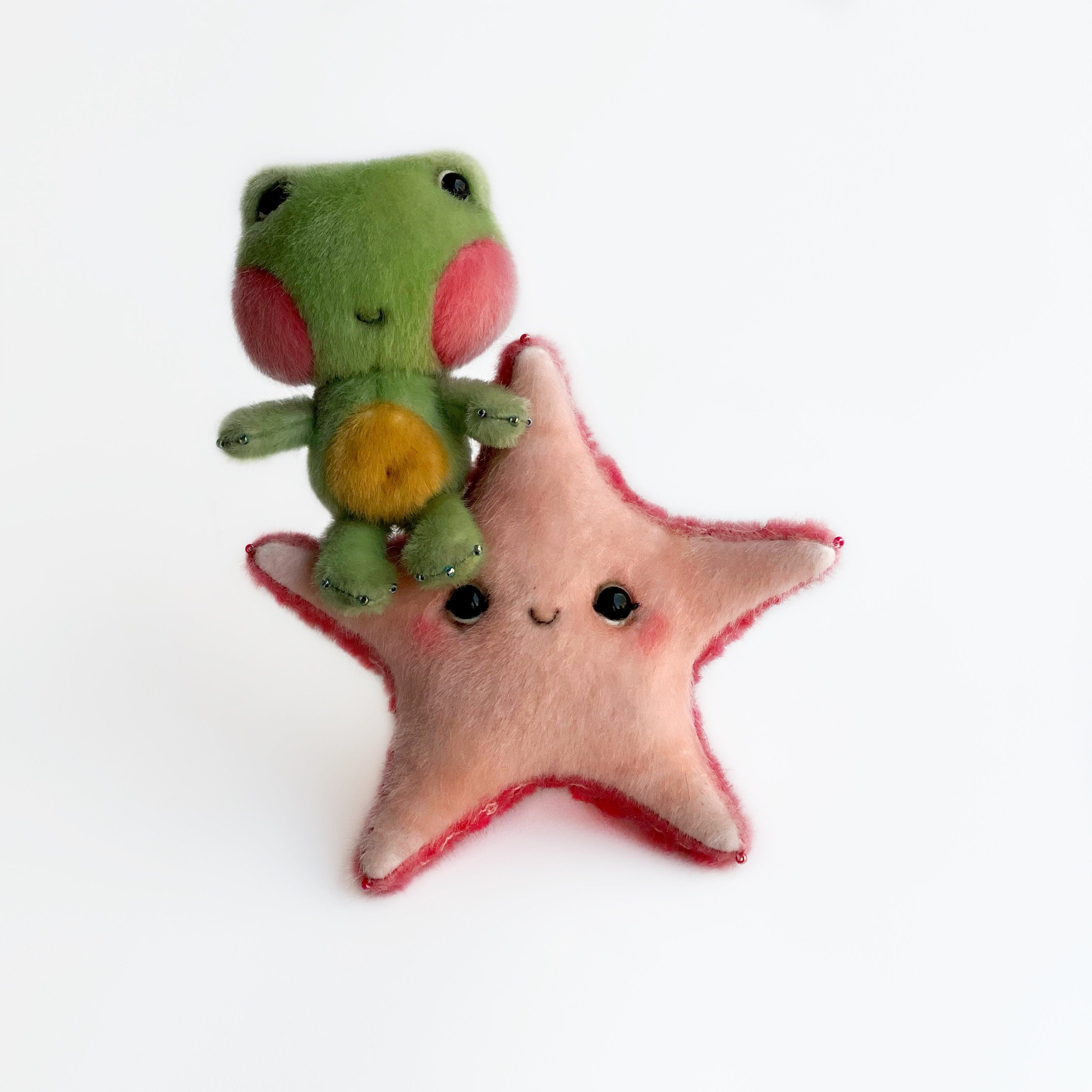 Seastar - PDF sewing pattern, artist pattern, stuffed toy tutorials, sea star animal, soft toy diy craft kit for adults gift TSminibears