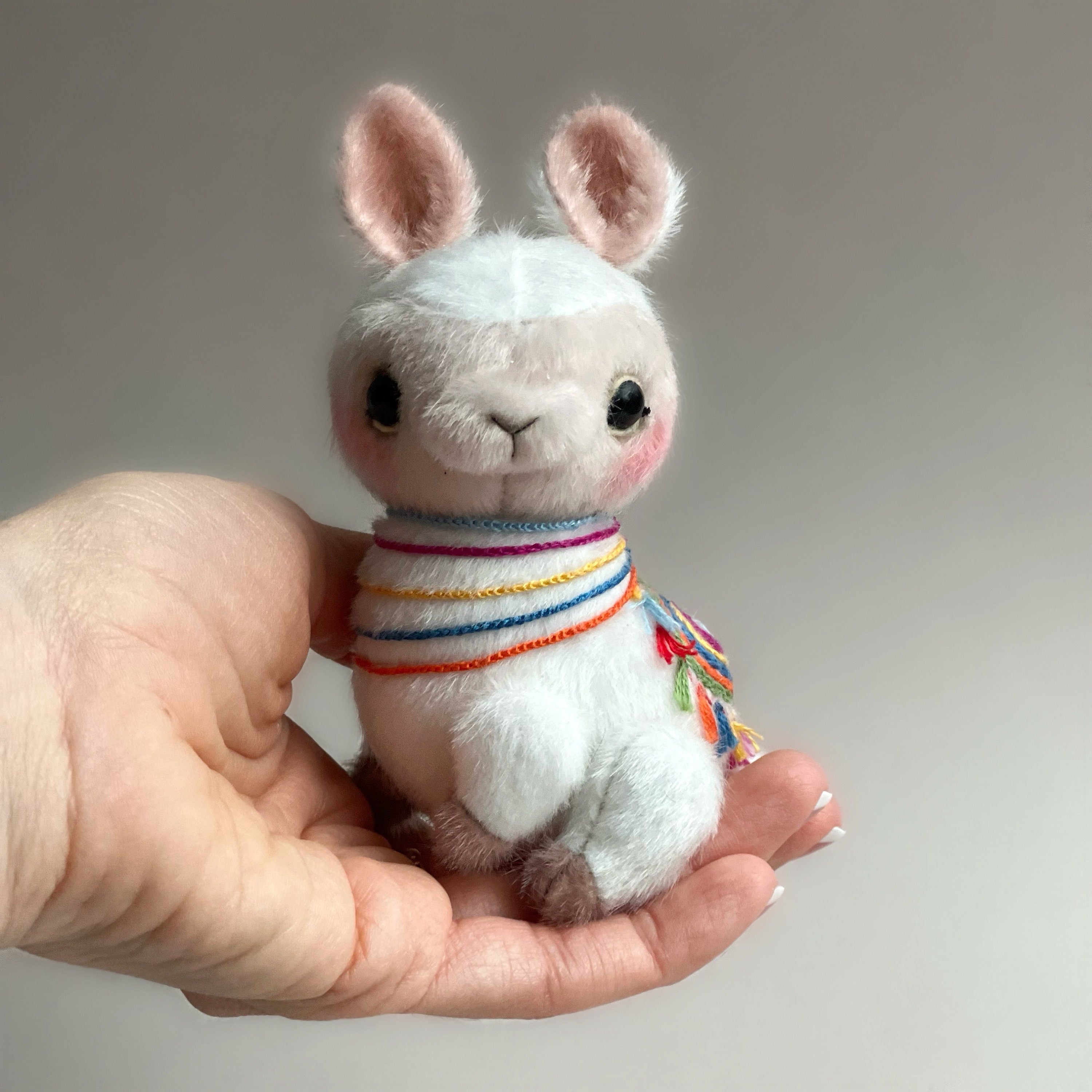 Alpaca Lama PDF sewing pattern, Alpaka Video tutorial DIY stuffed toy pattern kids Bestseller easy to sew gift for creative friend