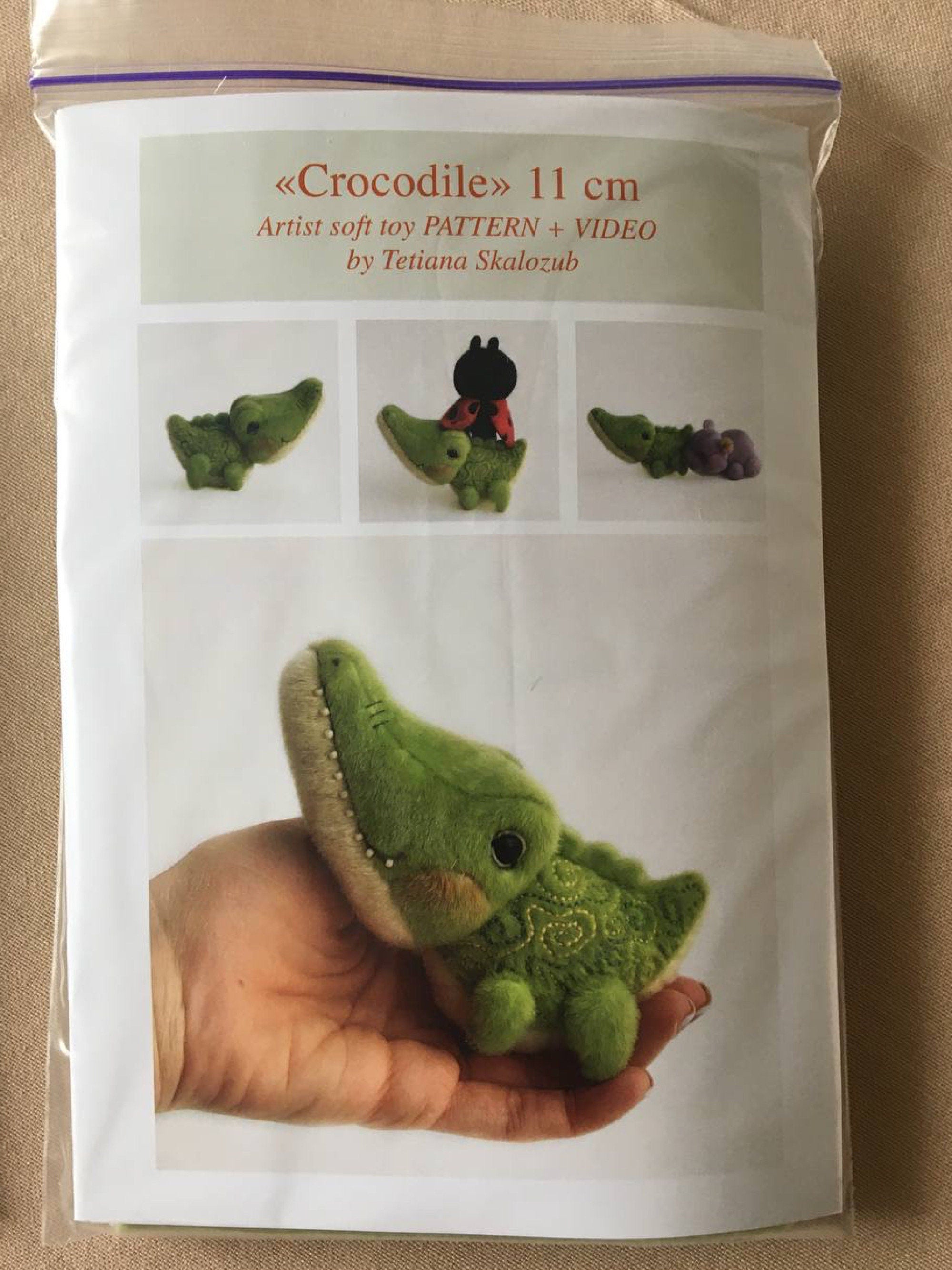 Crocodile craft kit