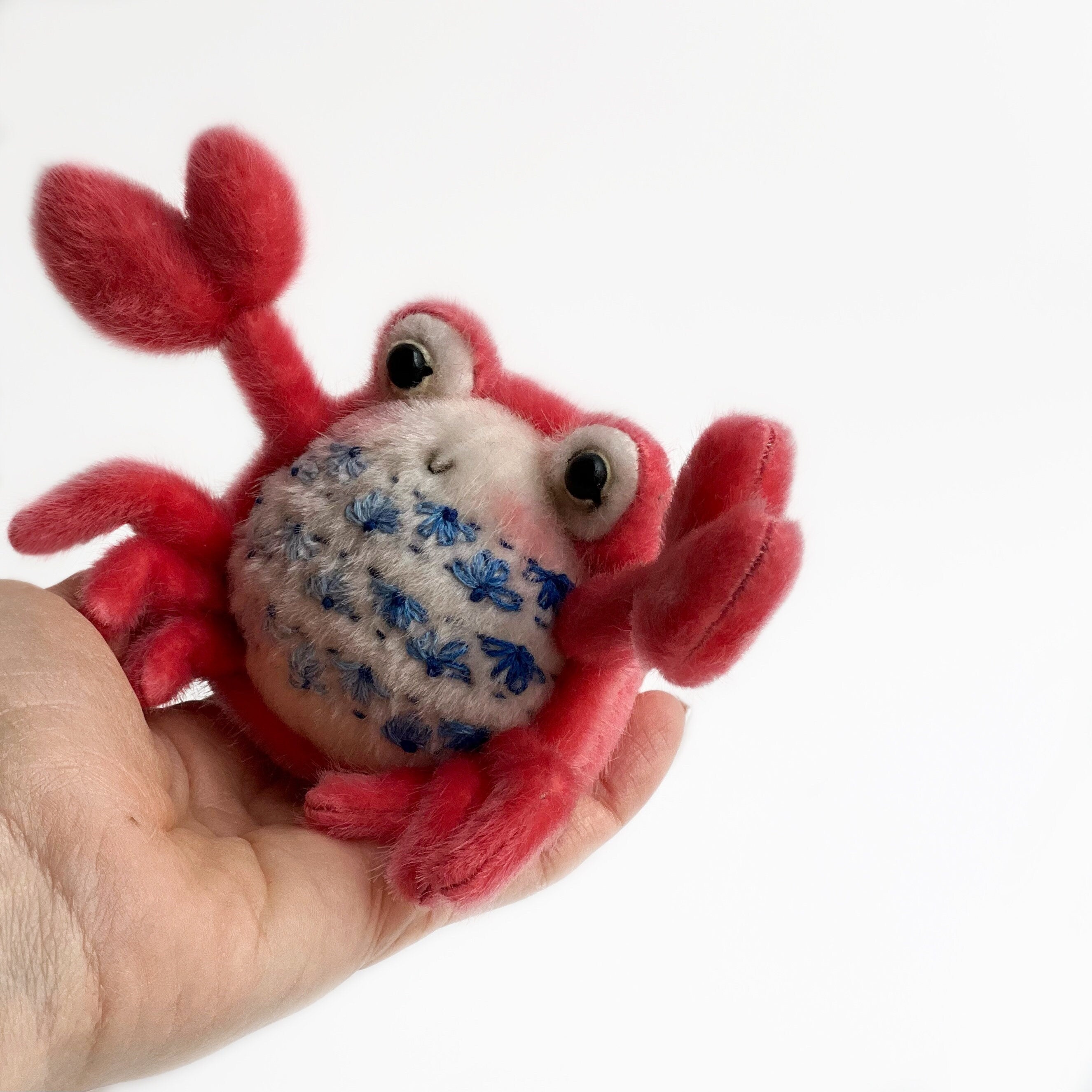 4 in 1 PATTERN Ocean Sea animals 3 Sea Star Squid Crab Shrimp PDF sewing patterns Video tutorial DIY stuffed toy kids easy to sew