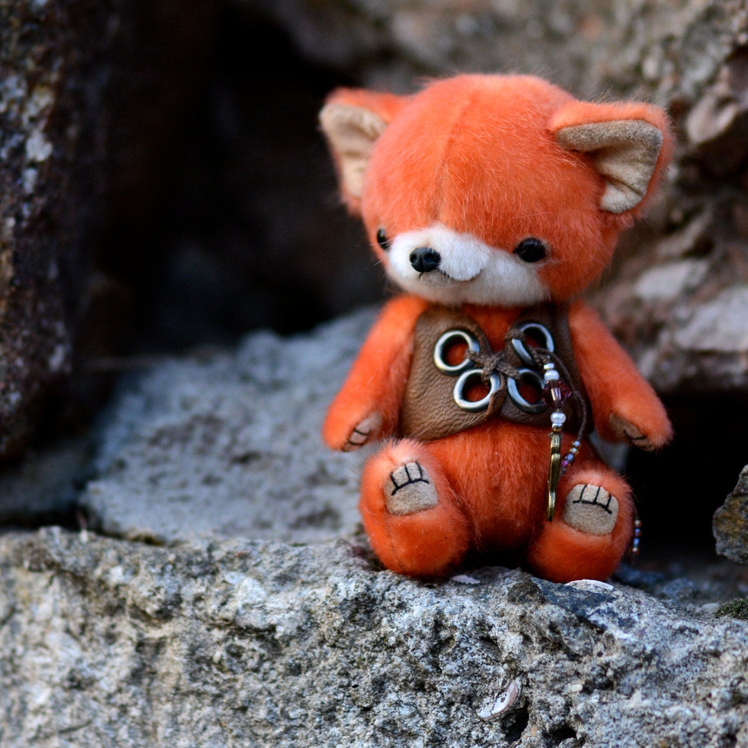 Miniature fox pattern,  Fox Sewing Pattern, Mohair Fox PDF, Stuffed Animal Pattern, Fox Plushie, Diy Stuffed Animal Tatiana Scalozub